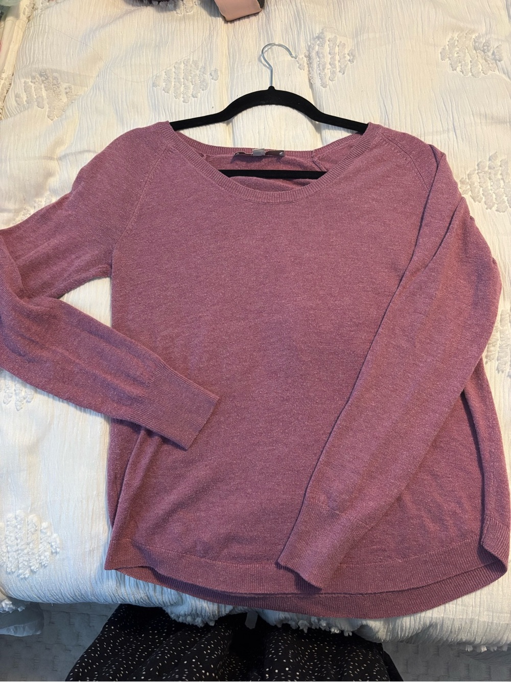 LOFT Mauve Crewneck Sweater